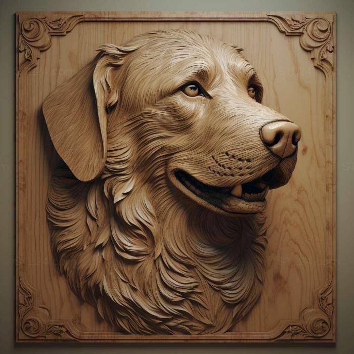 Nature and animals (st Kuvas dog 3, NATURE_4547) 3D models for cnc